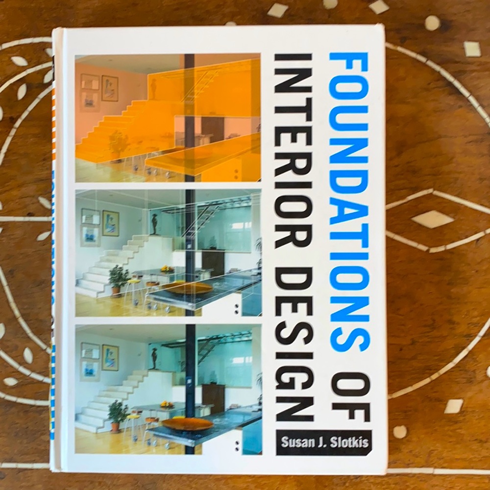 TEXTBOOK  Foundations for Interior Design.